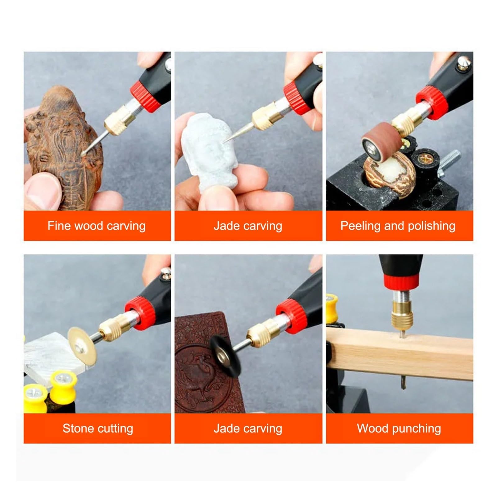 Zestaw NarzęDzi Do Grawerowania Miniaturowy Elektryczny Długopis Do Grawerowania, Mikrograwer, Narzędzie Obrotowe, Szlifowanie, Polerowanie, Rzeźbienie, Bezprzewodowa Szlifierka, Bateria Litowa