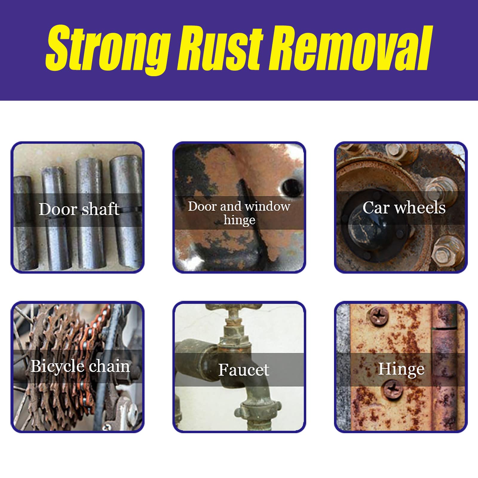 1/10/15PCS Car Rust Removal Spray Multi-Purpose Rust Remover Rust Inhibitor Derusting Spray 1/10/15PCS Car Rust Removal Spray Multi-Purpose Rust Remover Rust Inhibitor Derusting Spray