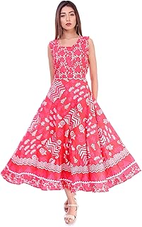 cotton designer frock