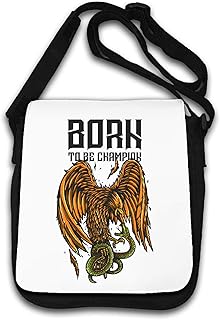 Eagle Versus Snake Born To Be Champion Borsa a tracolla