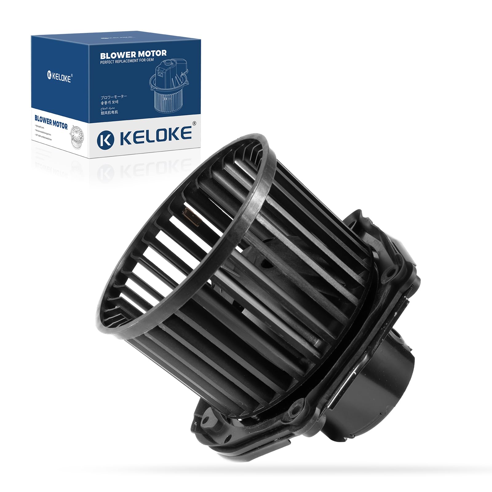 KELOKE Front HVAC Heater Blower Motor Fan for Chevy, GMC &amp; Cadillac Models