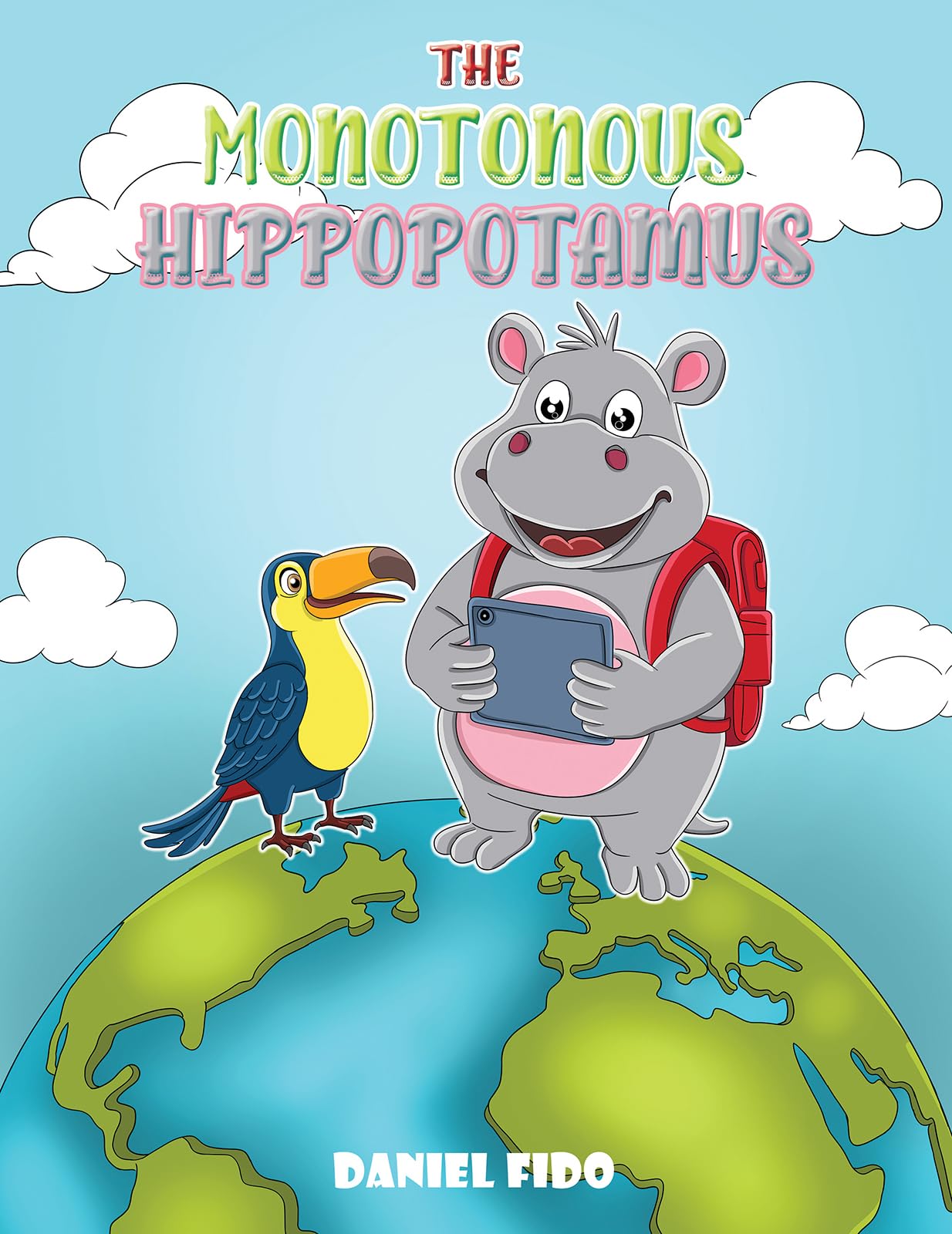 The Monotonous Hippopotamus. Fido, Fido, New 9781035899449 Fast Free Shipping**