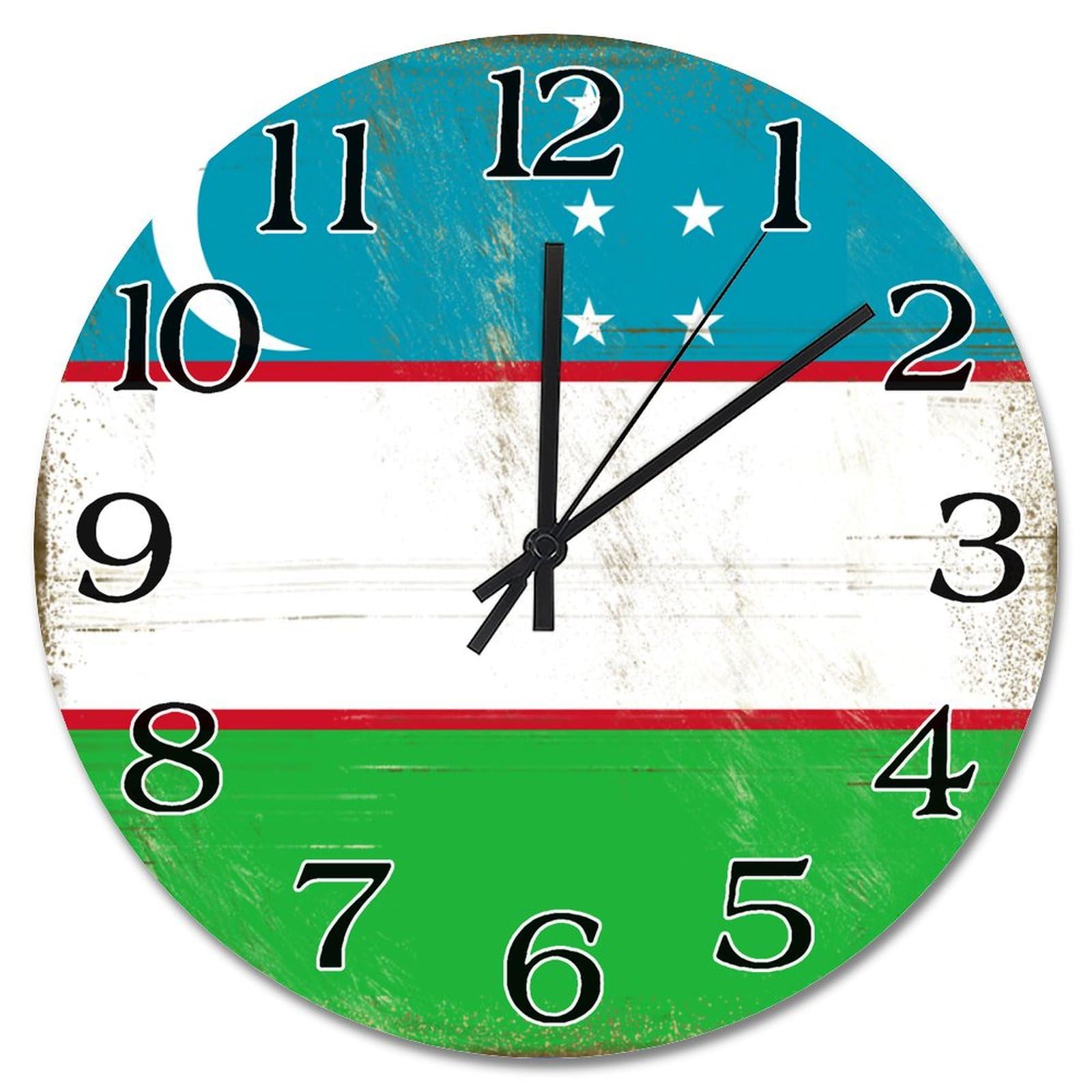 Horloge murale Ouzbékistan sans bruit pour retrouver le sommeil dans la chambre