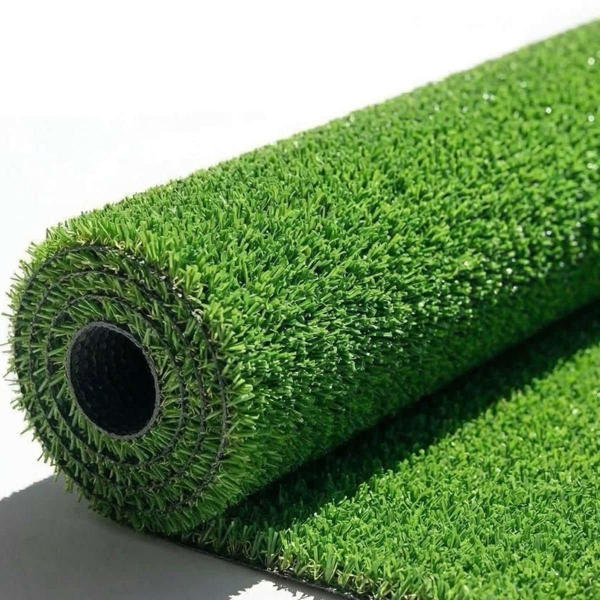 Prato Sintetico 15MM, Erba Artificiale Verde 15 Millimetri Calpestabile per Terrazze, Balconi, Giardini, Aree Gioco e Bordi Piscina (2x5 Metri)