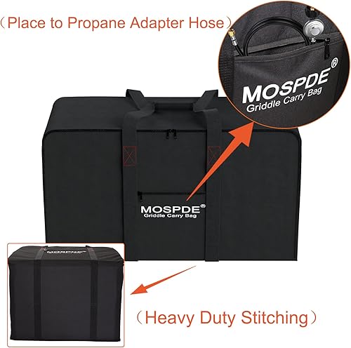 Miniatura 6 de Bolsa de transporte para parrilla Pit Boss 75275, bolsa de transporte portátil para parrilla de gas para parrillas Pit Boss, bolsa de transporte de