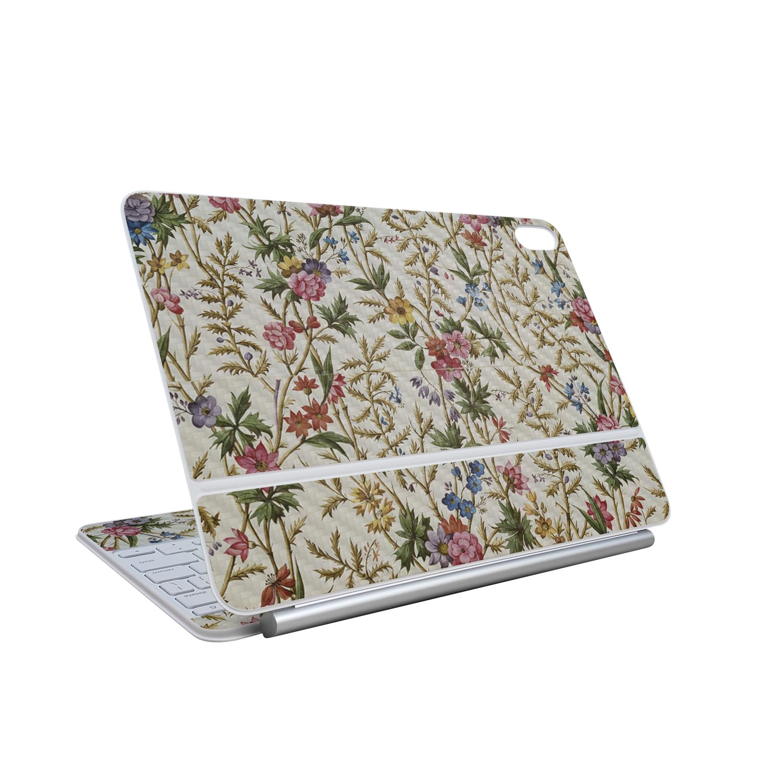 Carbon Fiber Skin Compatible with Apple Magic Keyboard for iPad Air 13-inch (M3) 2025 - Glamorous - Premium 3M Vinyl Protective Wrap Decal Cover - Easy to Apply | Crafted in The USA by MightySkins