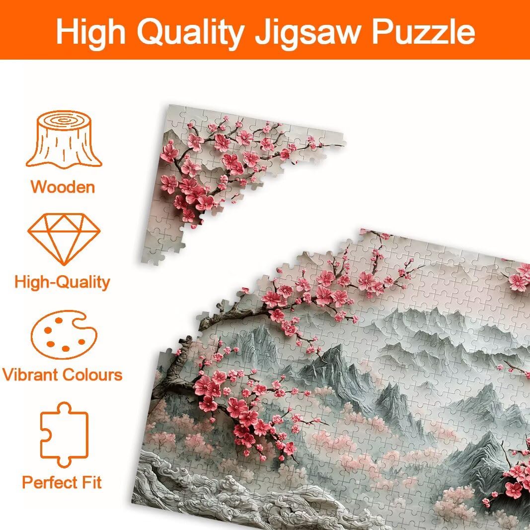 Puzzle Giappone, Puzzle 2000 Pezzi Adulti per Decor, Regalo Donna -8704