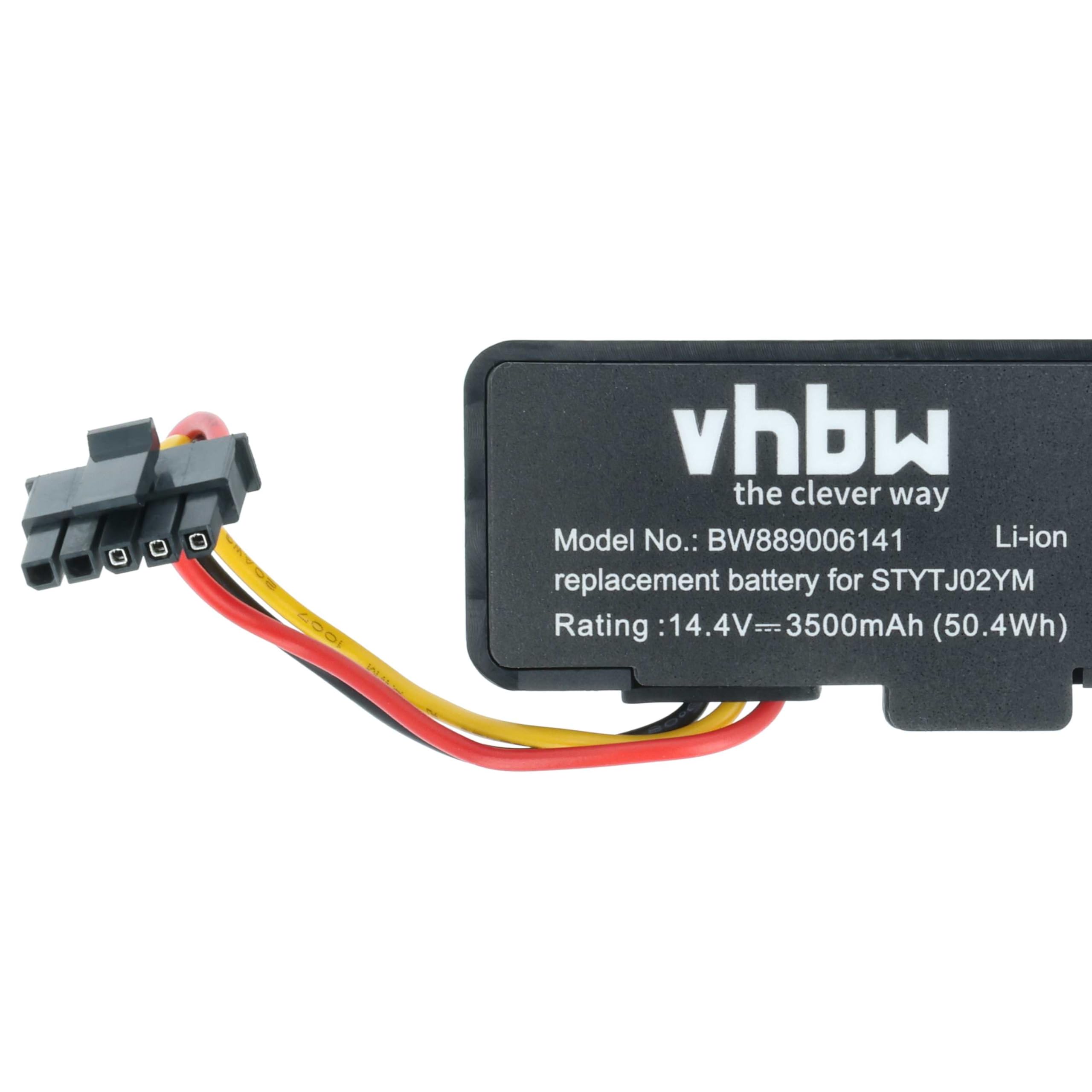 vhbw Akumulator kompatybilny z robotem odkurzającym Proscenic M6 Pro, LDS M7 (3,5 Ah, 14,4 V, litowo-jonowy)