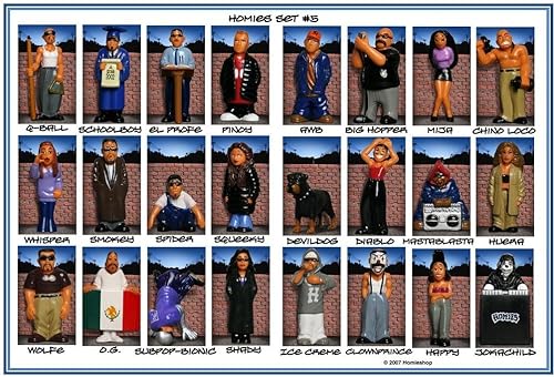 Miniatura 2 de Homies Serie 5 - 2 pulgadas Figuras  CHICO LOCO