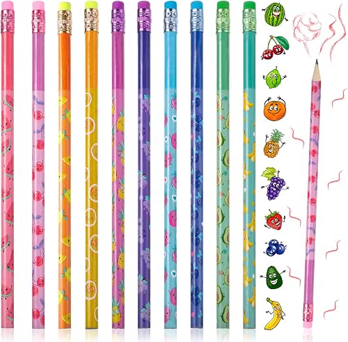 Outus 60 Pack Scented Pencils Bulk Cute Fruit Scented HB