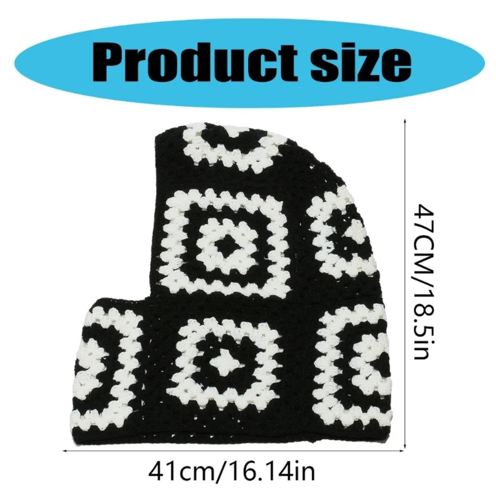 Casquettes Bonnets Chapeaux Bonnet Tricoté Enfants Tête Wrap Cou Cache-Épaissir Tricot Chapeau Sports Couvre-Chef Crocheté