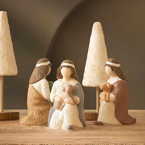 Miniatura 14 de Girl Sister Angel & Mary Resin Casting Molds - Silicone 3D Animal Molds for Candle Making & Home Decor