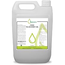 Premium 100% Pure Neatsfoot Oil   Leather Conditioner & Restorer, 5 Litres   Softens, Protects & Revives Leather