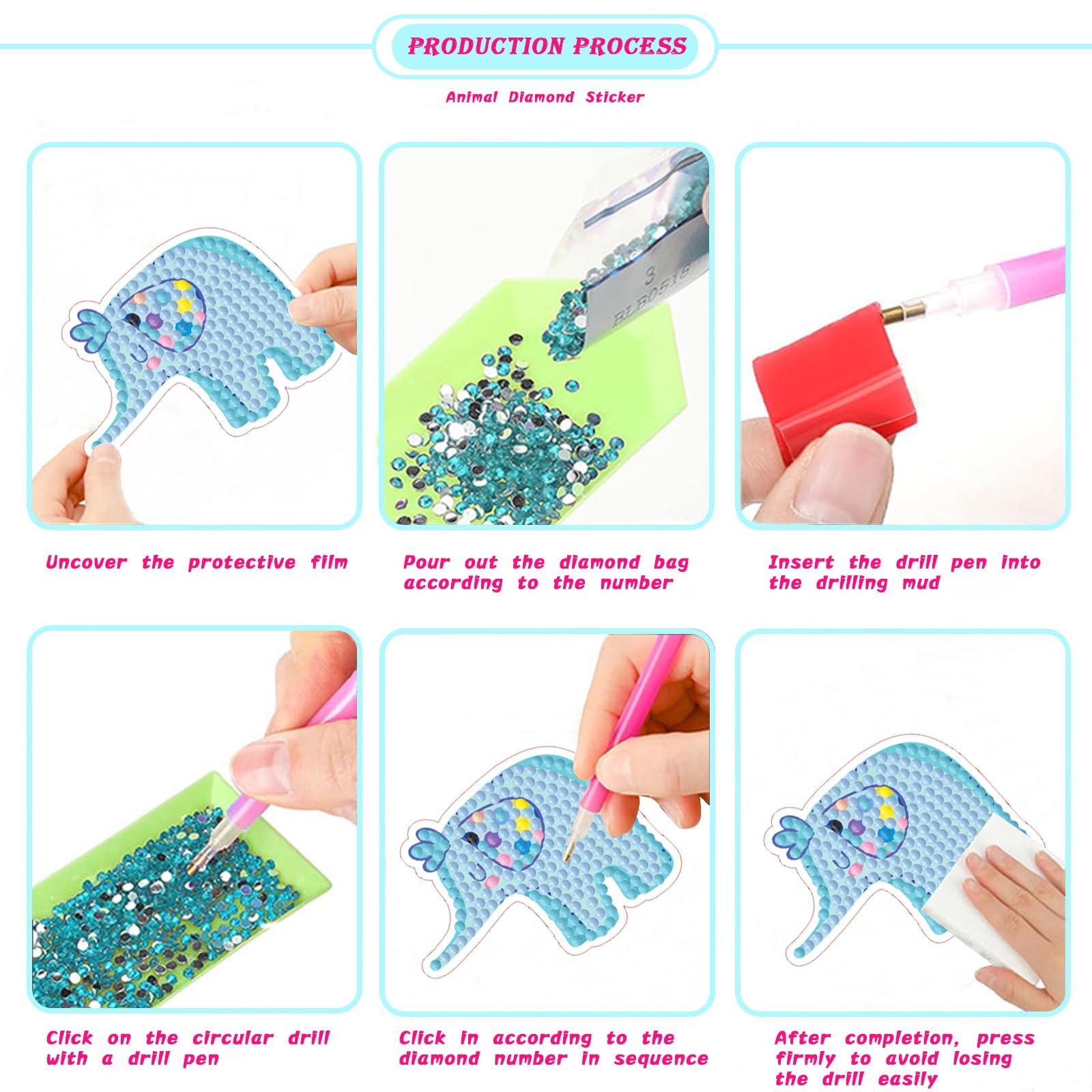CAYUDEN Diamond Art Stickers - Image 4