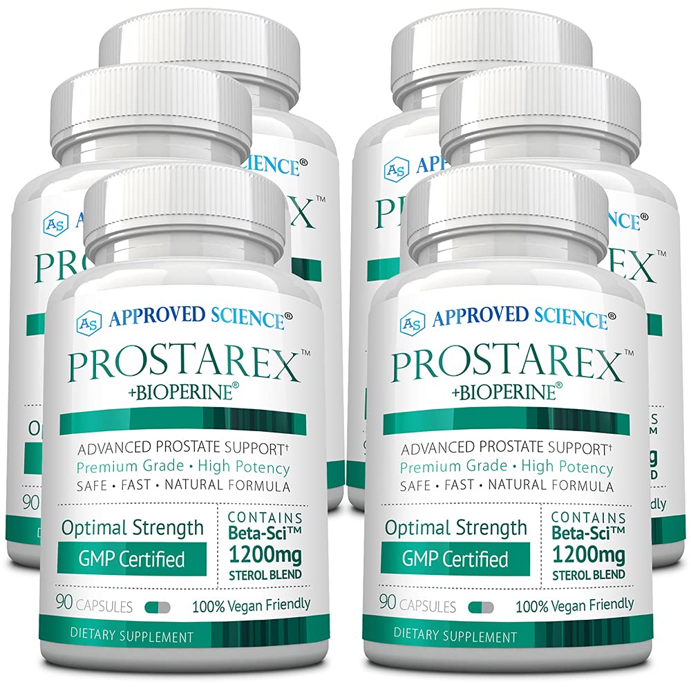 Approved Science® Prostarex - Support Prostate Health, Strengthen Bladder, Boost Drive and Performan