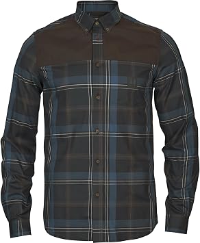 Harkila 2025 Mens Anker Long Sleeve Shirt 101635001 - Dark Navy Size - XXL