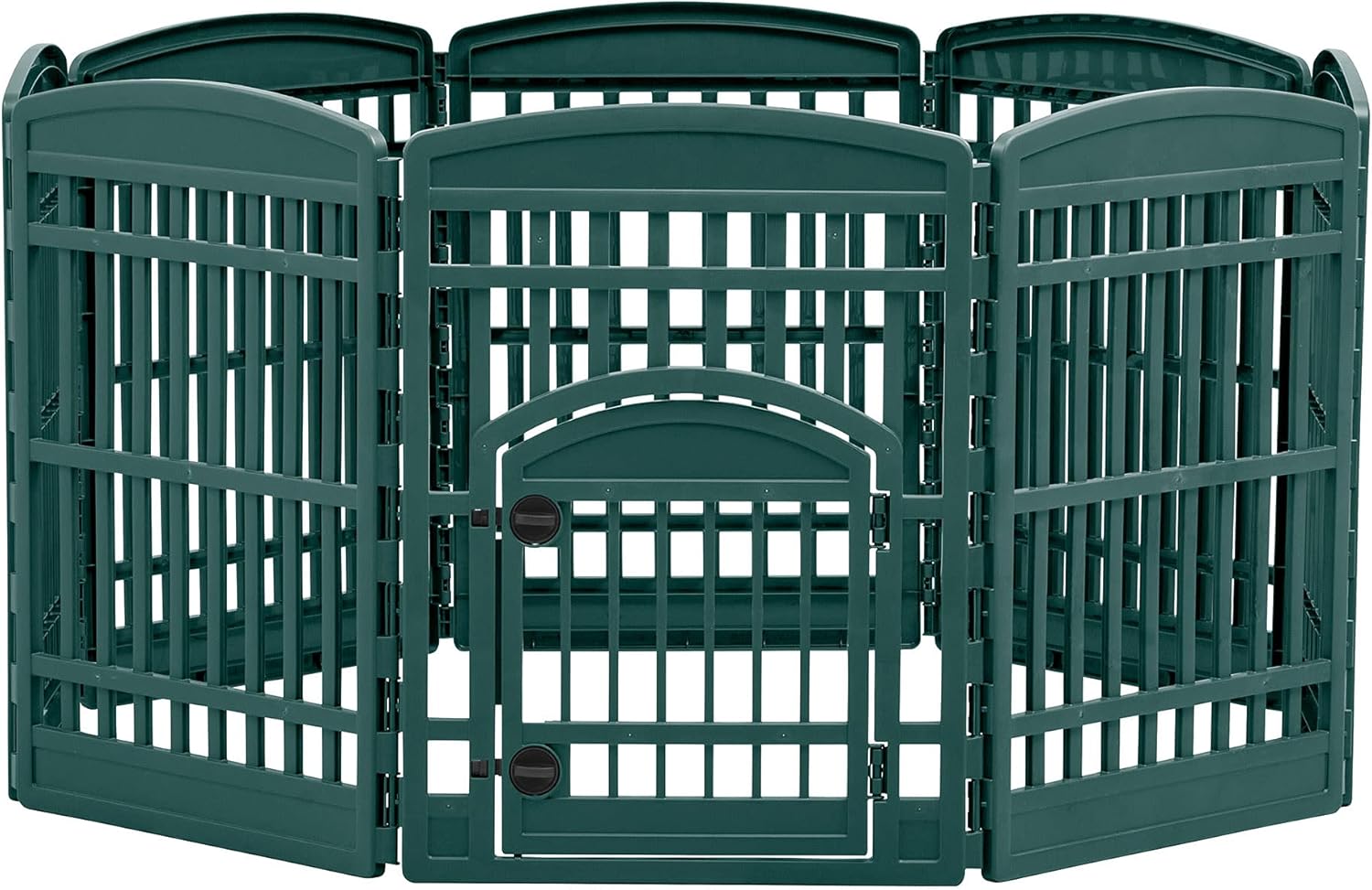 Iris Dark Green Remington 8 Panel Plastic Playpen with