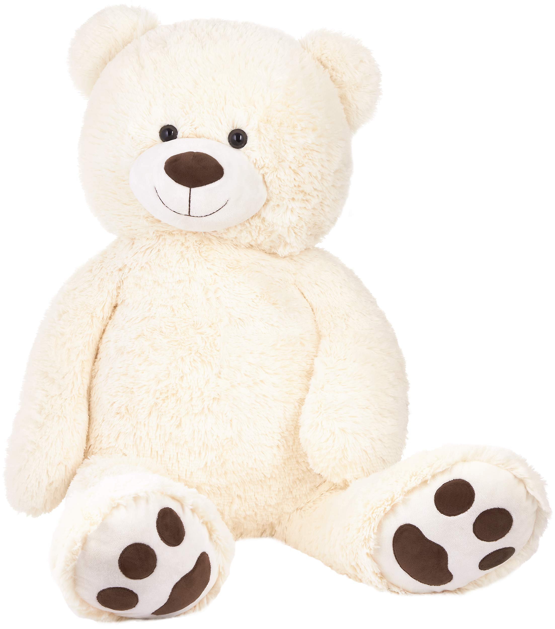 BRUBAKER Peluche Gigante XXL - Oso/Osito - 100 cm - Blanco