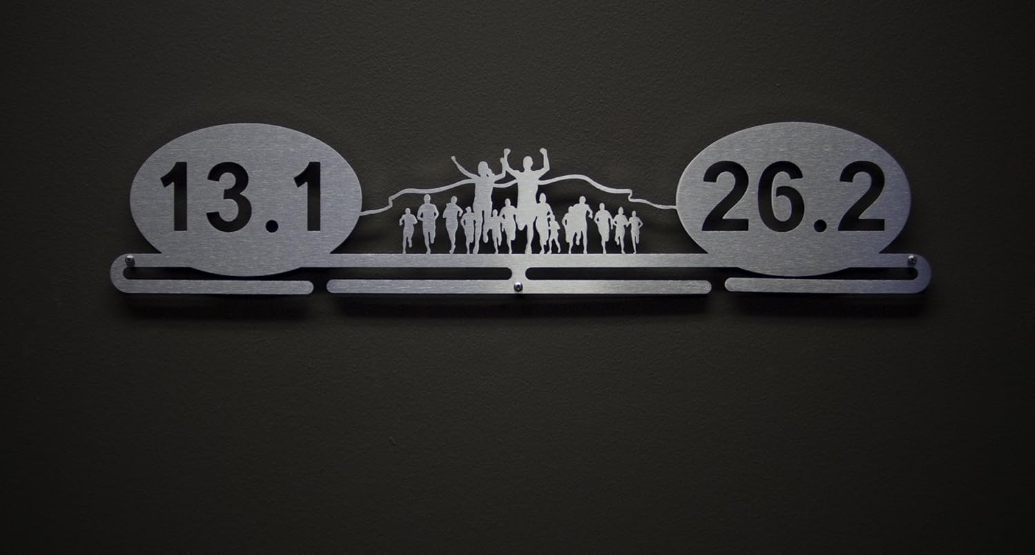 Allied Medal Hangers - 13.1/26.2 with Runners - 18" Wide - Medal Hanger Holder Display Rack - Multiple Variations Offered!