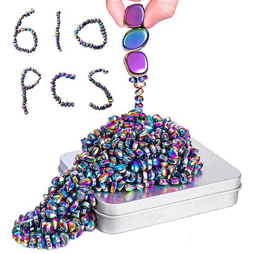 Más de 610 bolas magnéticas para la ansiedad, cuentas magnéticas satisfactorias para adultos, juguetes de bolas magnéticas antiestrés para diversión