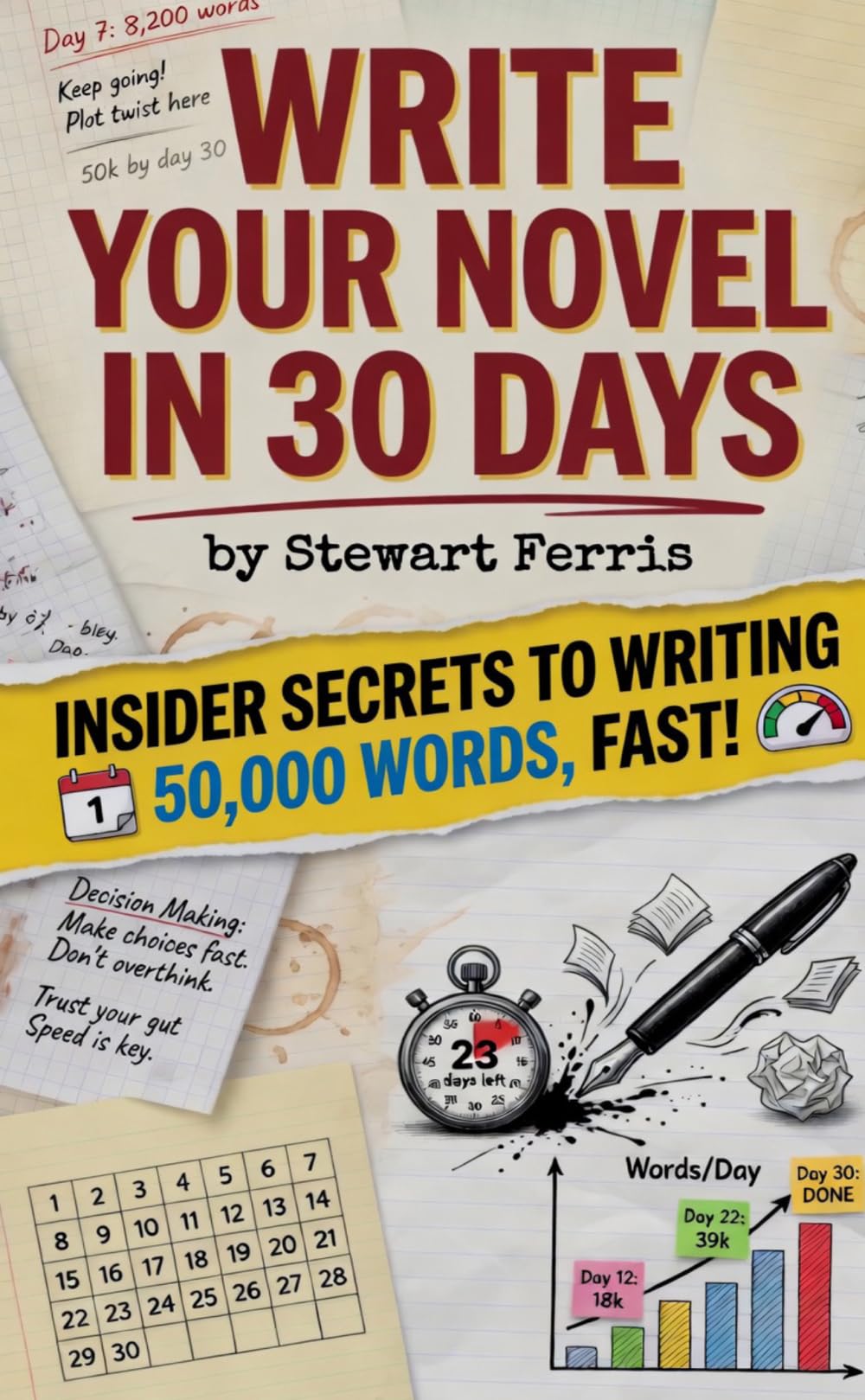Write Your Novel in 30 Days: Insider Secrets to writing 50,000 words, fast! (Essential Handbooks for Writers)