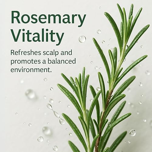 Miniatura 6 de Champú y tratamiento capilar de cebolla y biotina con extracto de romero, fortalece las raíces, repara el daño, aumenta el brillo, hidratante para