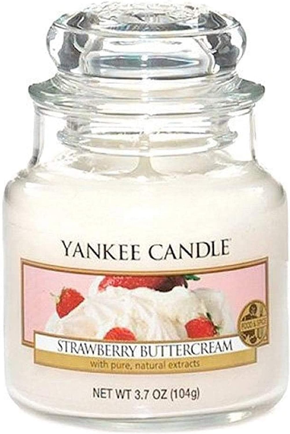 Yankee Candle Small Jar Candle, Strawberry Buttercream Amazon.co.uk