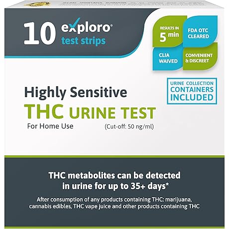 Sensitive At-Home Drug Test Kit for Marijuana Detection