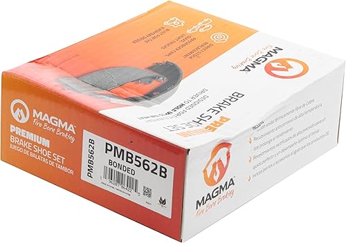 Miniatura 4 de MAGMA Fire Born Braking PMB562B Zapatas de freno consolidadas, traseras