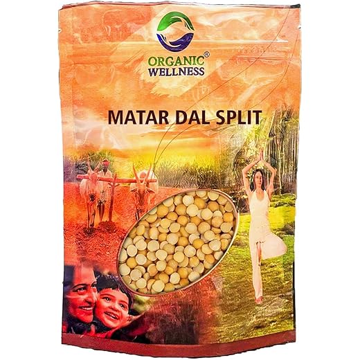 Organic Matar Split 450g