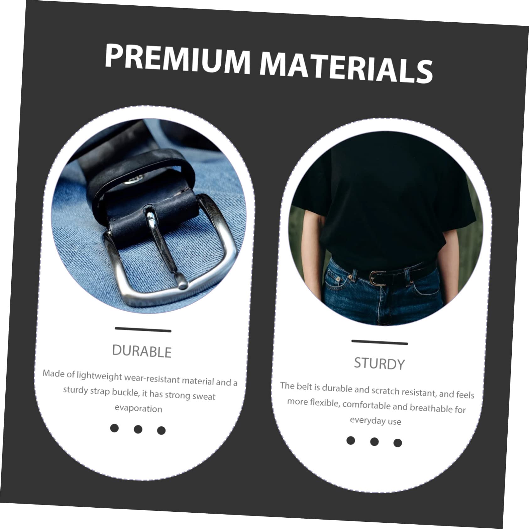 Cabilock 5 Pezzi Sport Outdoor Running Belt Bag Cintura Nascosta Portasoldi Per Uomo Donna Sicurezza Viaggio Portasoldi Cintura Da Viaggio Materiale Antigraffio