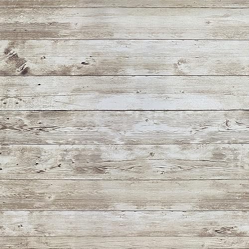 EROWNSM Papel tapiz para despegar y pegar 177 x 3937 pulgadas papel tapiz de grano de madera autoadhesivo extraíble decorativo vintage para
