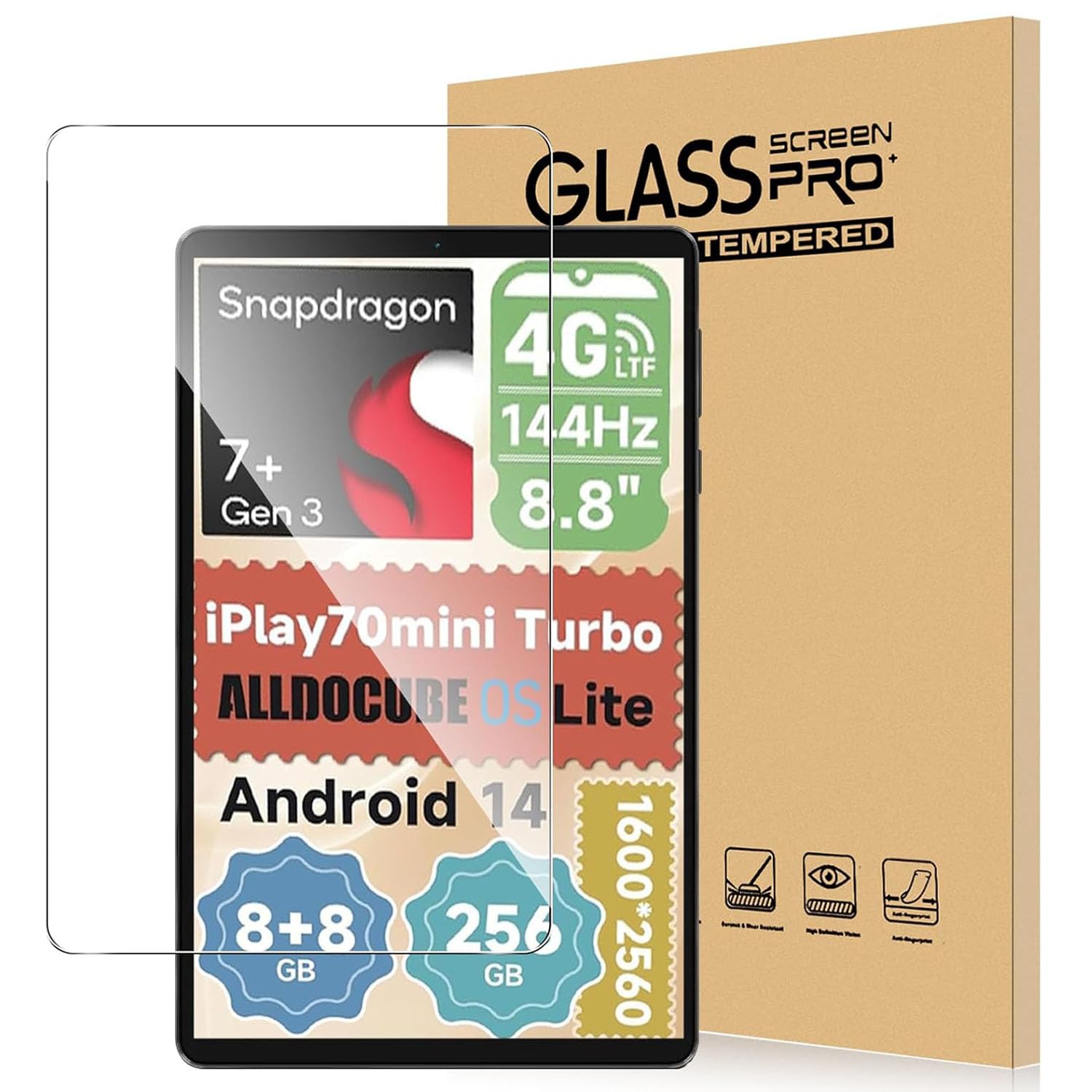 Amazon.co.jp: For Lenovo Legion Y700 2023 / 2025 8.8インチ ガラス 