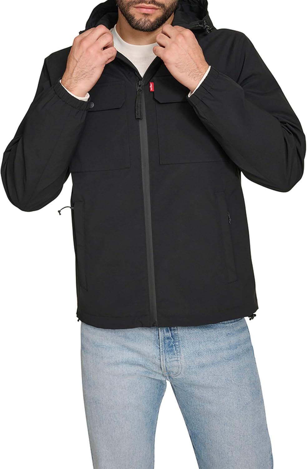 Levis Mens Hooded Waterproof Arctic Cloth Rain Jamaica Ubuy