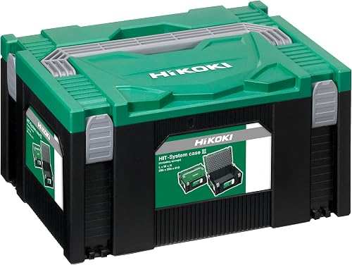 Hitachi Boîte à outils HIT-System Case III, Vert/Noir - 1