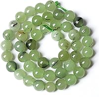 Vista 84 de 32 cuentas de vidrio rojo redondo de 12 mm con espaciador suelto para fabricación de joyas, pulseras, collares de 15 pulgadas, manualidades DIY