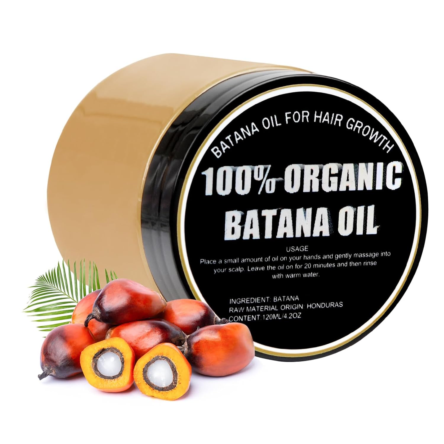 Raw Batana Oil Hair Treatment – Nourish and Revitalize for Smooth, Tangle-Free Hair – Easy Application for Intensive Hydration and Growth Raw Batana Oil Hair Treatment – Nourish and Revitalize for Smooth, Tangle-Free Hair – Easy Application for Intensive Hydration and Growth