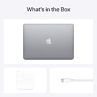 Vista 6 de Apple MacBook Air de finales de 2020 con chip Apple M1 (13.3 pulgadas, 8 GB de RAM, 256 GB SSD) gris espacial (renovado)