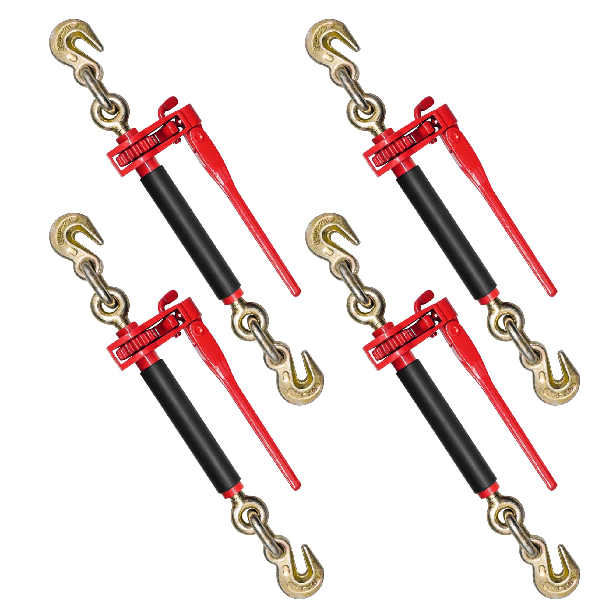 Heavy Duty Ratchet Chain Binder - 4 Pack -1