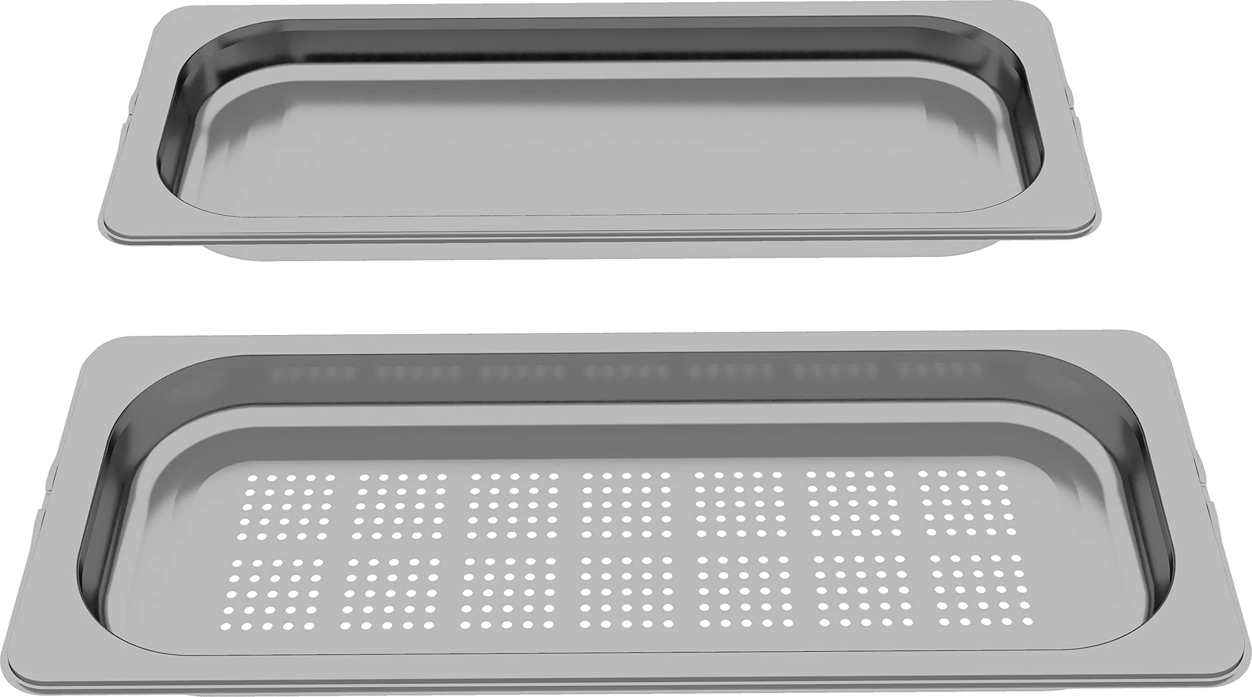 Siemens HZ66D52 depósito de vapor perforado y recipiente liso talla M para horno