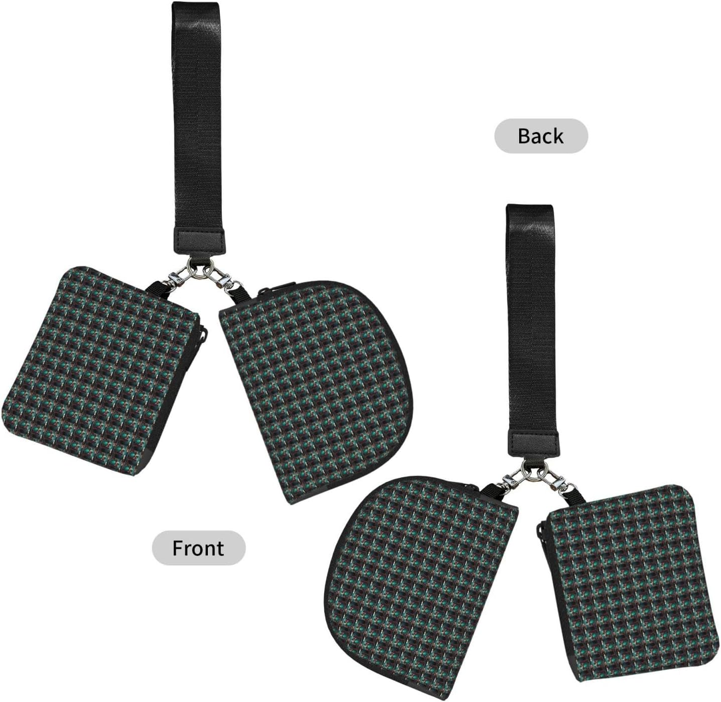 Cool Drum Set Print Portable Wrist Strap Lightweight Outdoor Sports Bag Running Cycling Hiking image 2