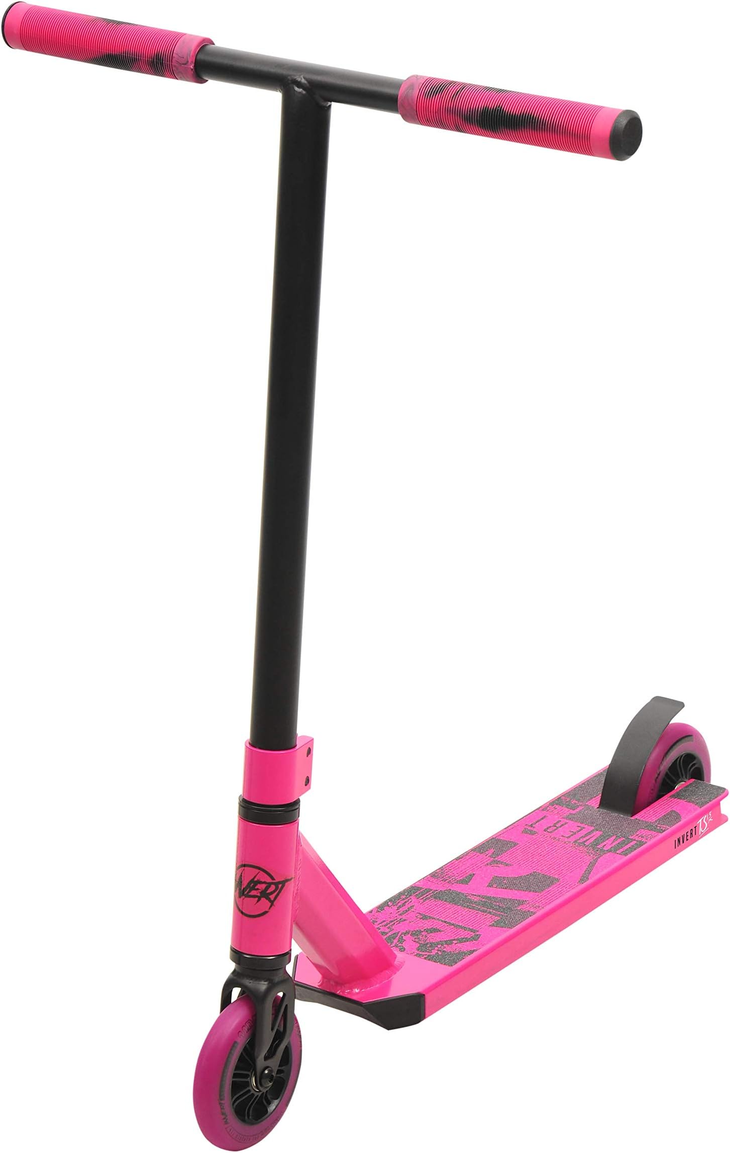 Y Glider Invert Stunt Scooter Mini in Magenta Pink and Black for Age 5-8 Years - Heavy Duty Exclusive Brand
