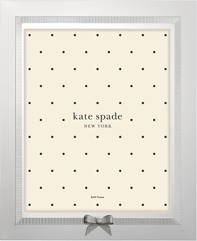 kate spade new york Grace Avenue 8" X 10" Frame, 2.55 LB, Metallic