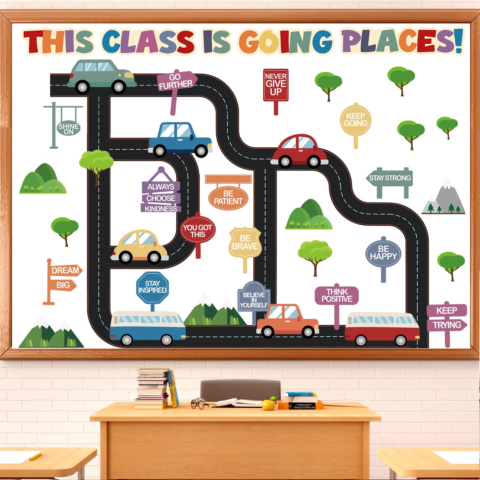 Décoration tableau affichage motivation classe rentrée