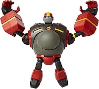 Vista 4 de Mega Man Fully Charged Figura de acción de 7 pulgadas Guts Man