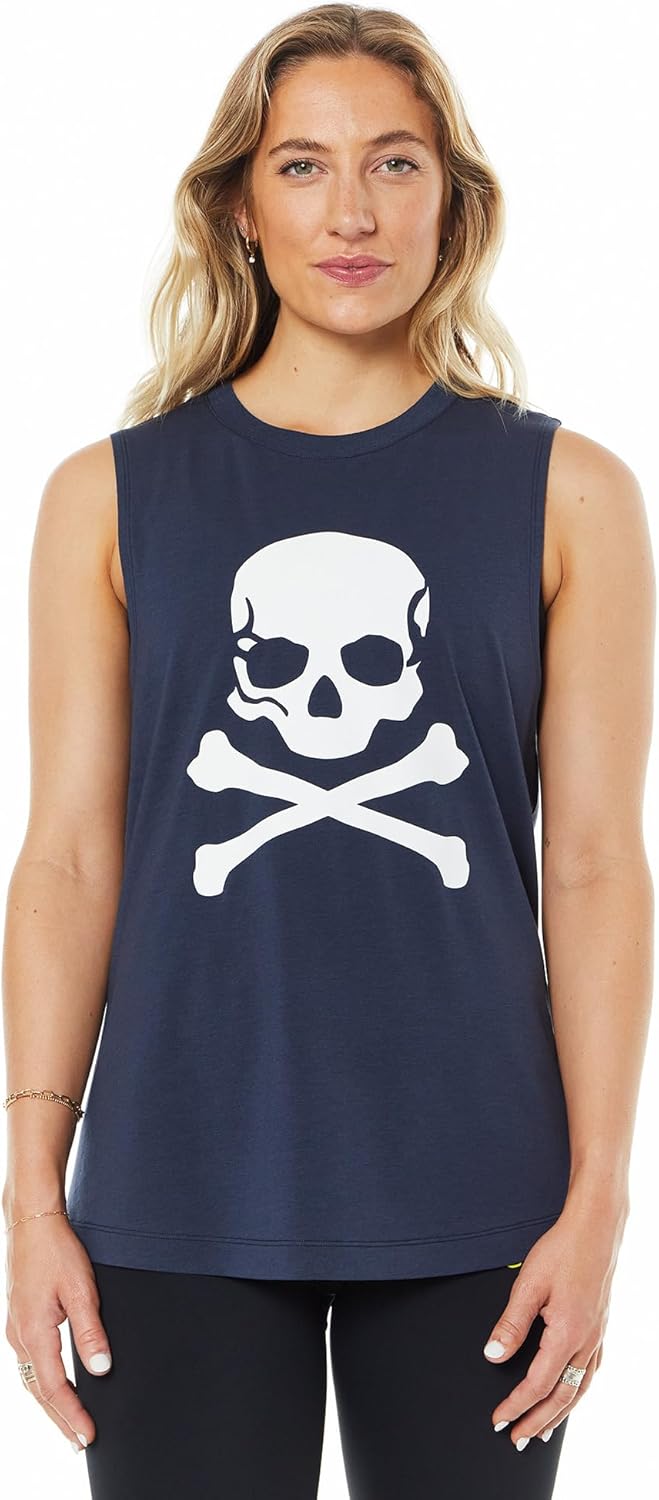 Soul by SoulCycle Women's Evelyn Skull Tank