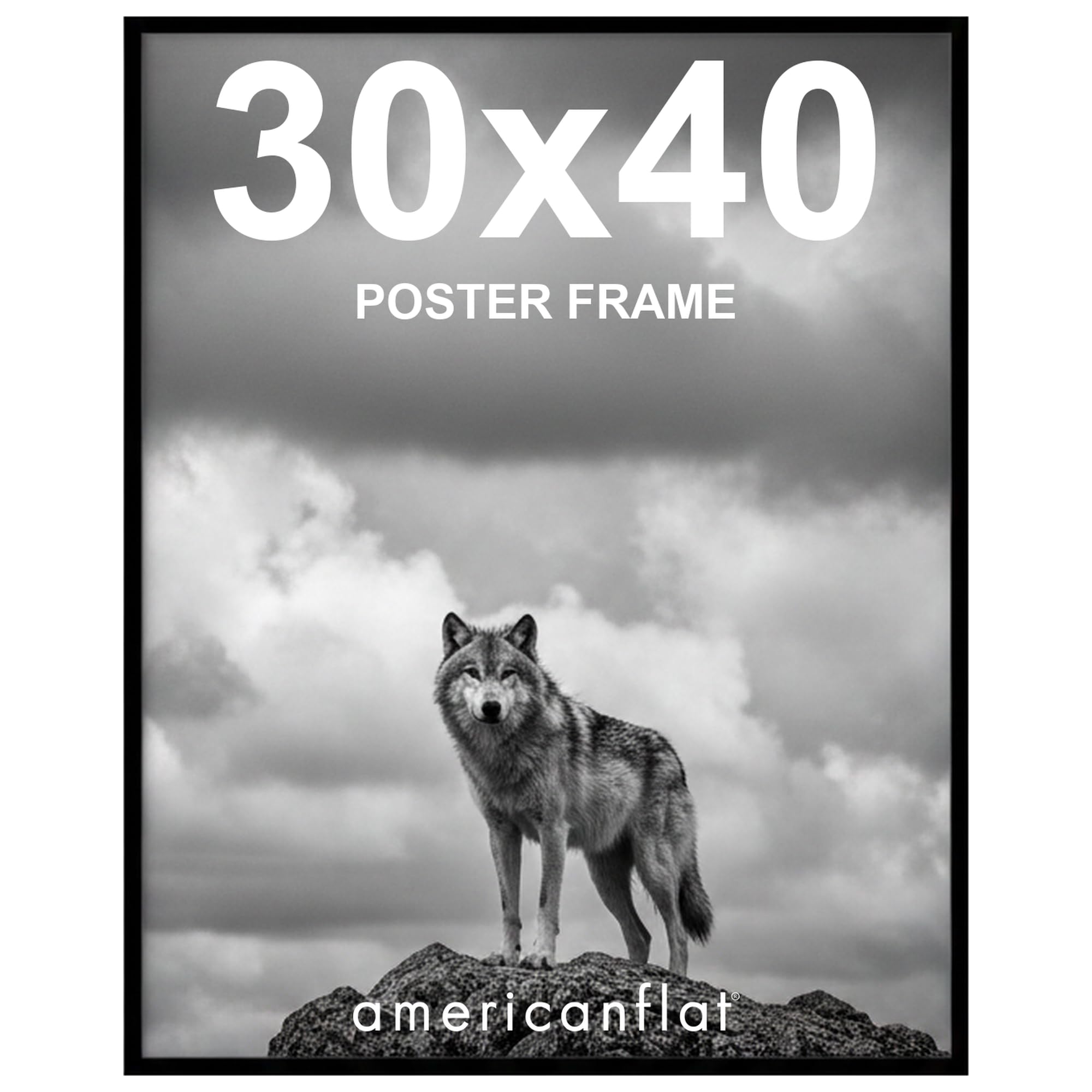 Americanflat Streamline 30x40 Frame