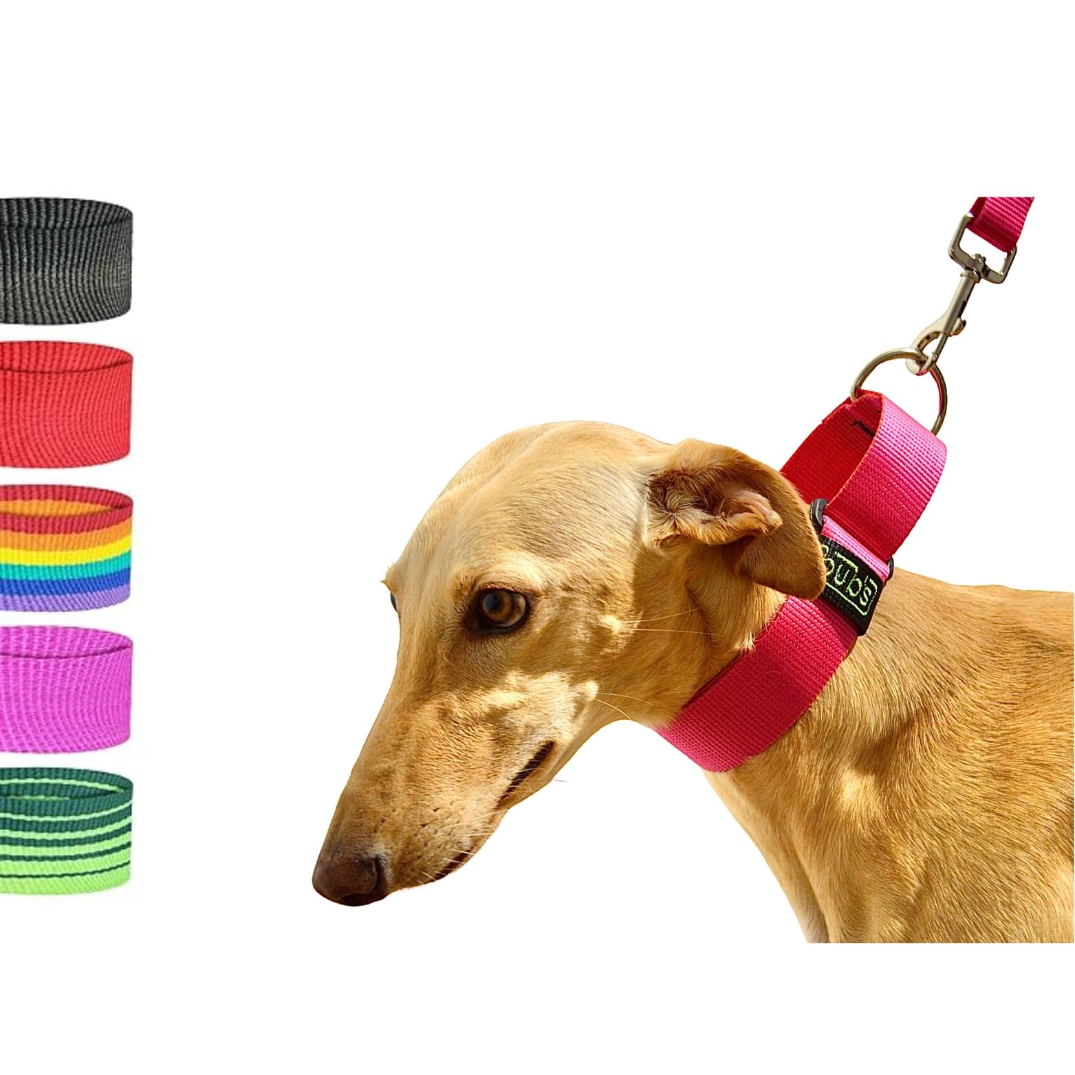 bub's Martingale halsband voor grote/middelgrote honden Ontworpen voor alle soorten hondenrassen en speciaal voor windhonden. (Controlemaat: nek 30 tot 50 cm). (Rood bub's Martingale halsband voor grote/middelgrote honden Ontworpen voor alle soorten hondenrassen en speciaal voor windhonden. (Controlemaat: nek 30 tot 50 cm). (Rood