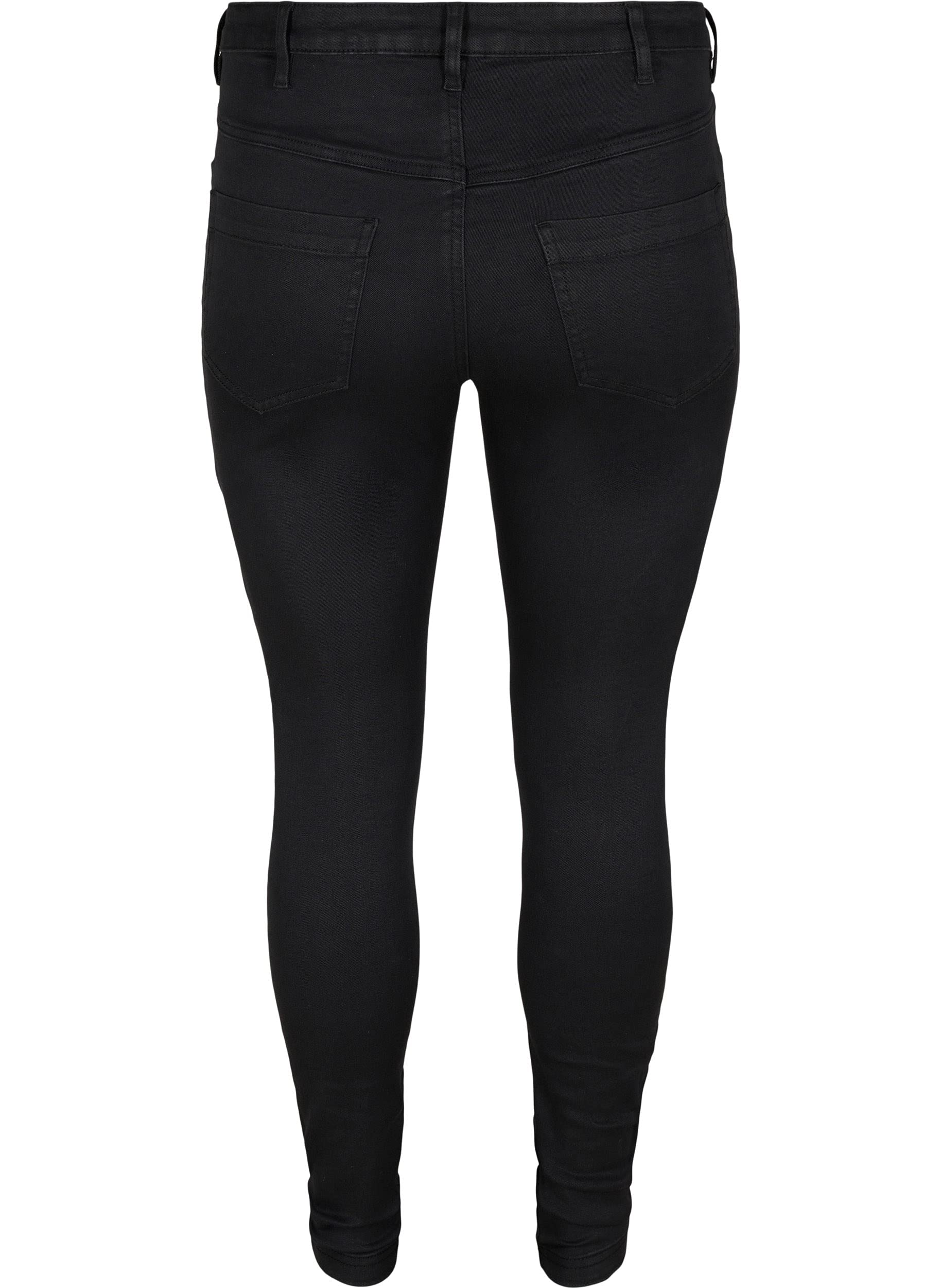Zizzi Amy Skinny Jeans Damen Große Größen - High Waist - Slim Fit - Bequeme Hose aus Baumwollmischung mit Stretch-Anteil - Plus Size Damenjeans Größe 42-60