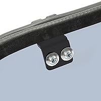 Vista 9 de Kojem Parabrisas trasero compatible con Can-Am Defender HD 5 HD 8 HD 10 MAX Smoke Back Wind Shelter 2016-2023 parabrisas panel trasero